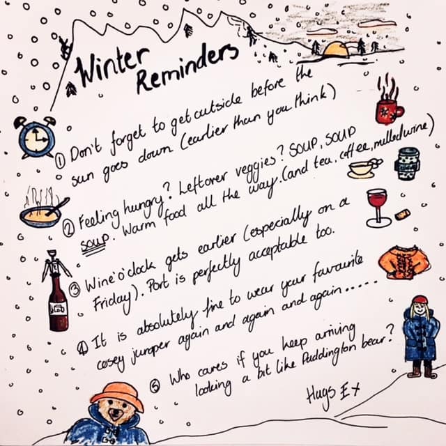 Winder Reminders list